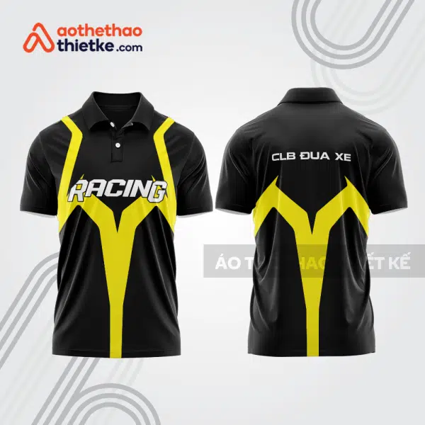 Mẫu thiết kế áo đồng phục polo đội đua xe mô tô & ô tô đẹp mta334