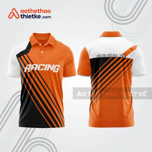 Mẫu thiết kế áo đồng phục polo đội đua xe mô tô & ô tô đẹp mta335