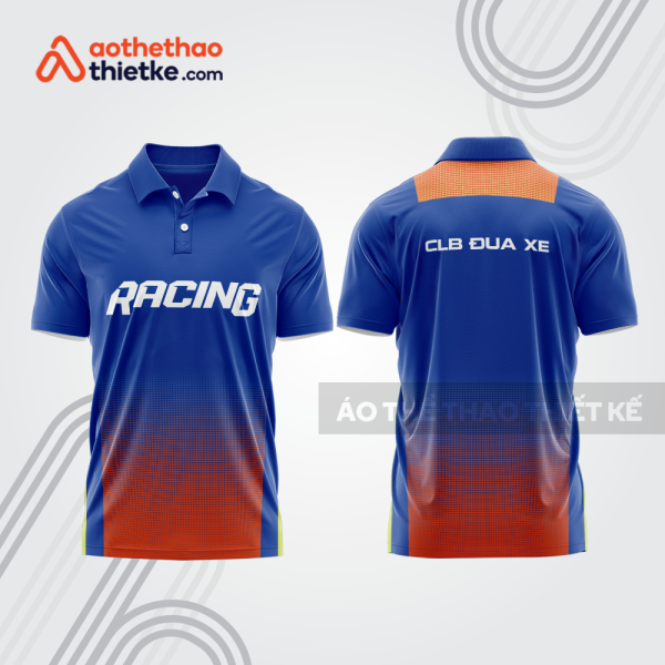 Mẫu thiết kế áo đồng phục polo đội đua xe mô tô & ô tô đẹp mta336
