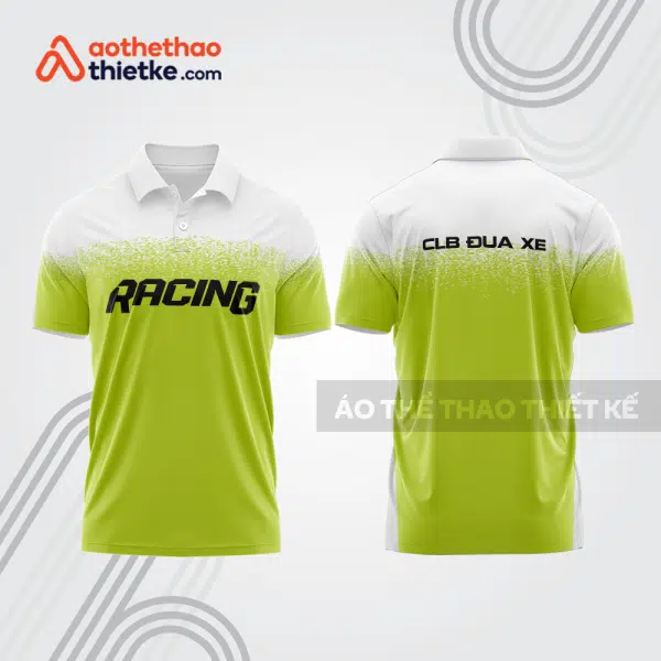 Mẫu thiết kế áo đồng phục polo đội đua xe mô tô & ô tô đẹp mta342