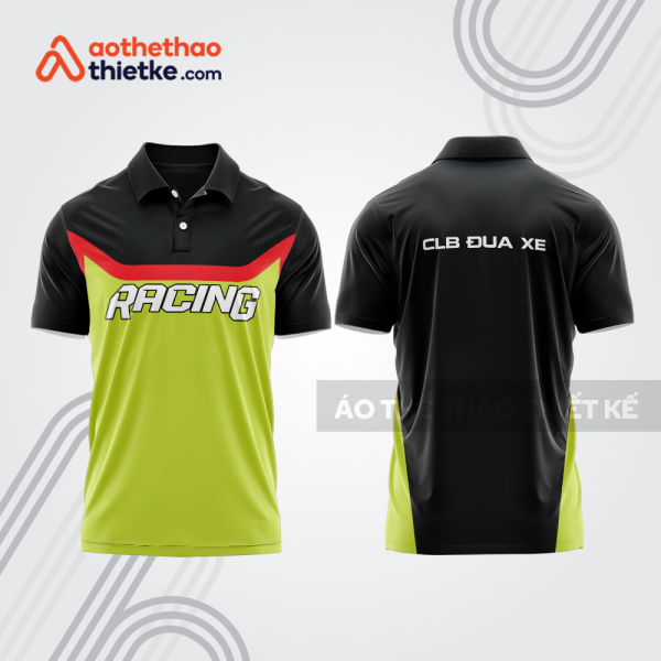 Mẫu thiết kế áo đồng phục polo đội đua xe mô tô & ô tô đẹp mta344