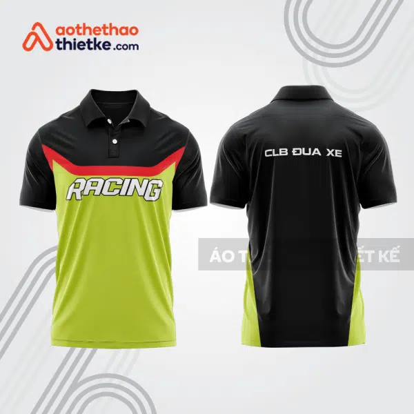 Mẫu thiết kế áo đồng phục polo đội đua xe mô tô & ô tô đẹp mta344