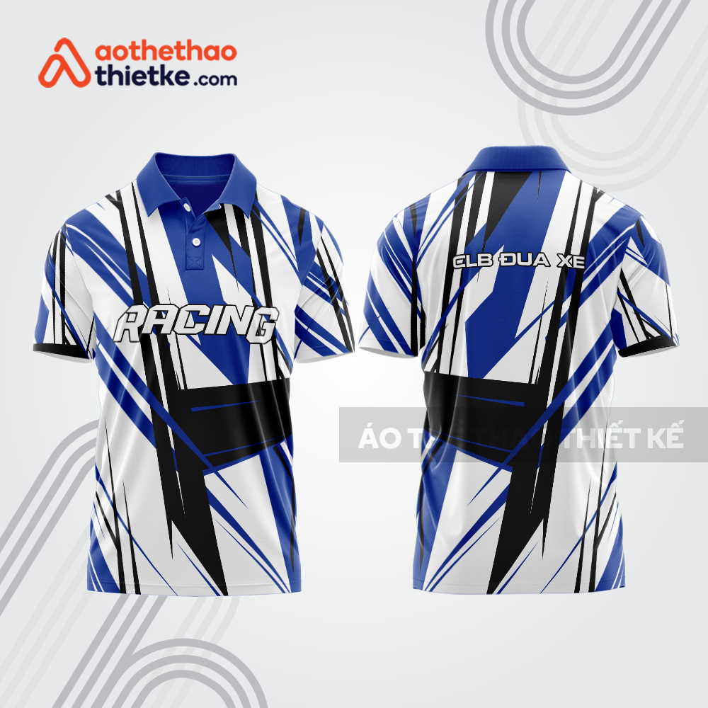 Mẫu thiết kế áo đồng phục polo đội đua xe mô tô & ô tô đẹp mta346