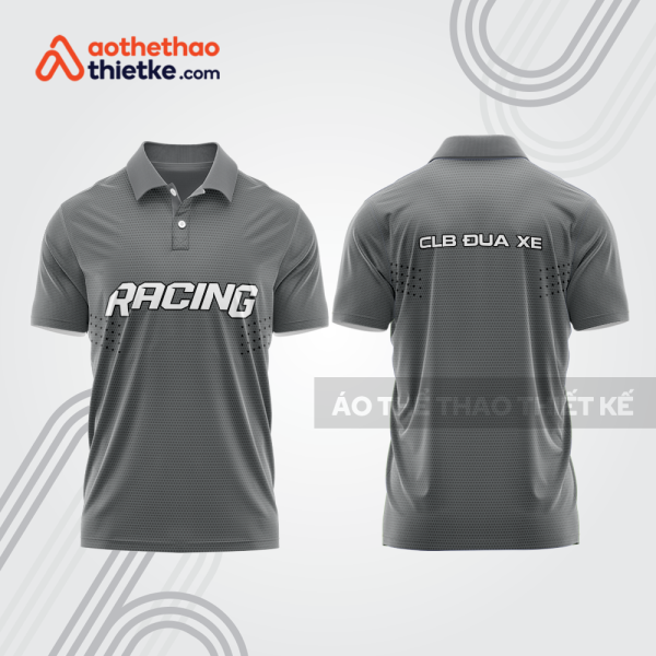 Mẫu thiết kế áo đồng phục polo đội đua xe mô tô & ô tô đẹp mta347