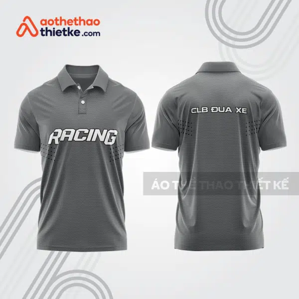 Mẫu thiết kế áo đồng phục polo đội đua xe mô tô & ô tô đẹp mta347