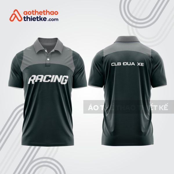 Mẫu thiết kế áo đồng phục polo đội đua xe mô tô & ô tô đẹp mta348