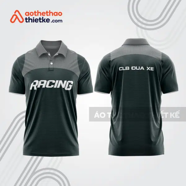 Mẫu thiết kế áo đồng phục polo đội đua xe mô tô & ô tô đẹp mta348