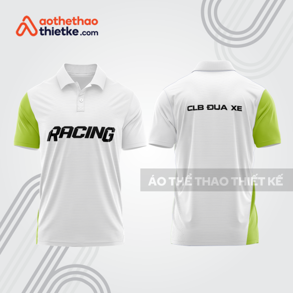 Mẫu thiết kế áo đồng phục polo đội đua xe mô tô & ô tô đẹp mta349