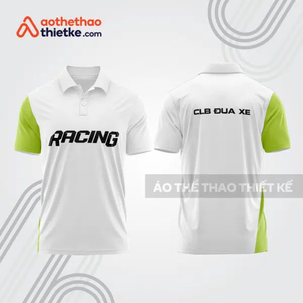 Mẫu thiết kế áo đồng phục polo đội đua xe mô tô & ô tô đẹp mta349