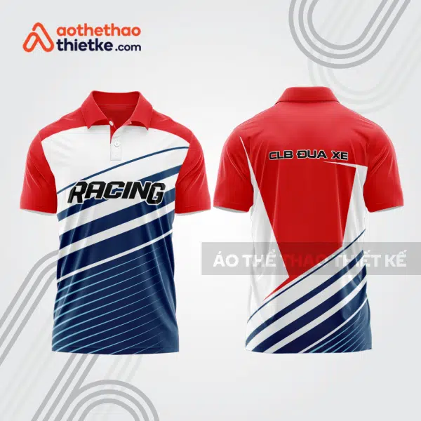Mẫu thiết kế áo đồng phục polo đội đua xe mô tô & ô tô đẹp mta350