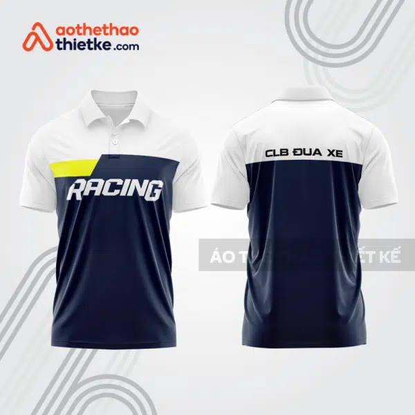 Mẫu thiết kế áo đồng phục polo đội đua xe mô tô & ô tô đẹp mta355
