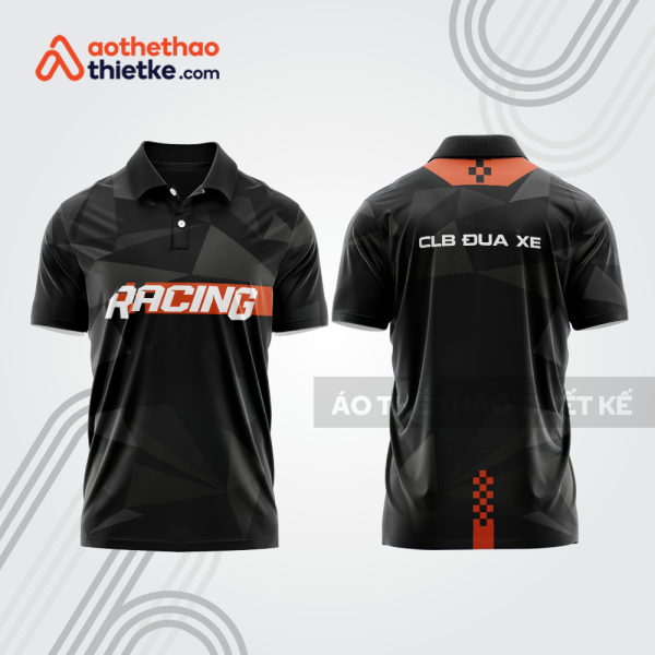 Mẫu thiết kế áo đồng phục polo đội đua xe mô tô & ô tô đẹp mta357