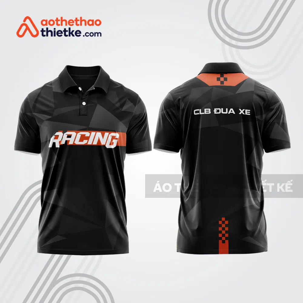 Mẫu thiết kế áo đồng phục polo đội đua xe mô tô & ô tô đẹp mta357