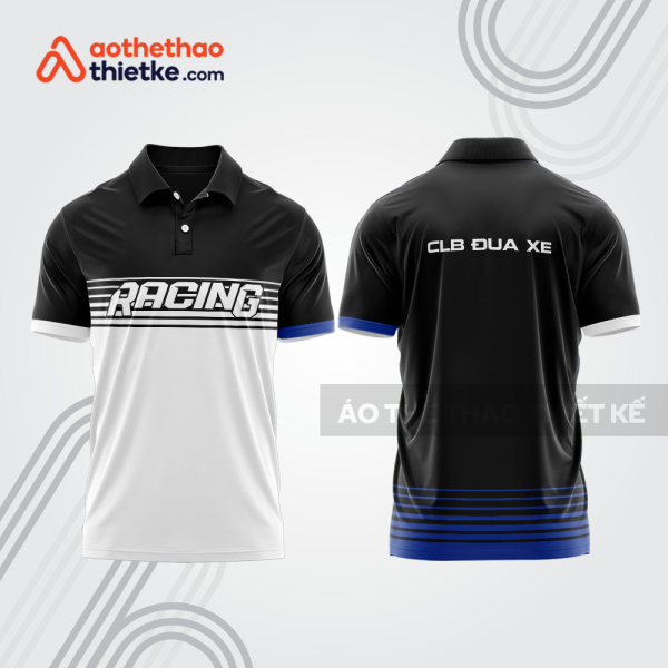 Mẫu thiết kế áo đồng phục polo đội đua xe mô tô & ô tô đẹp mta361