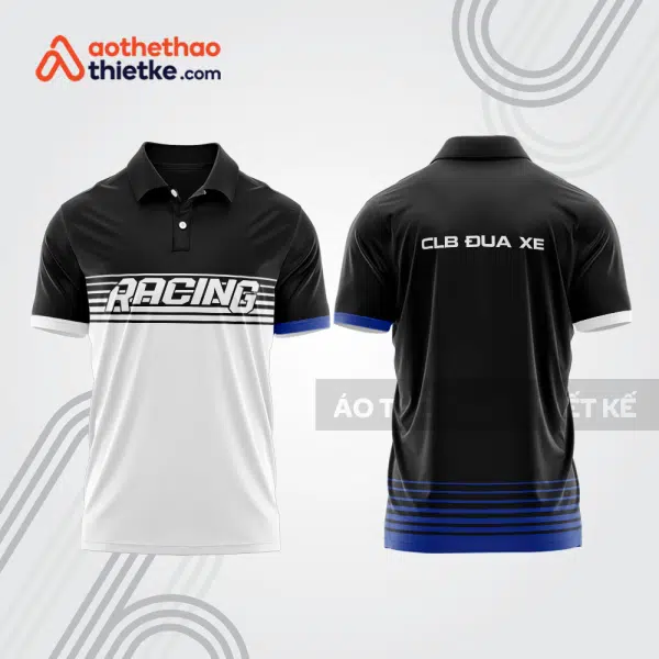 Mẫu thiết kế áo đồng phục polo đội đua xe mô tô & ô tô đẹp mta361
