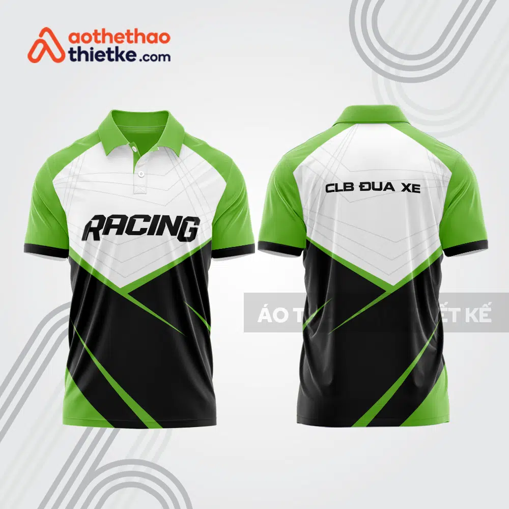Mẫu thiết kế áo đồng phục polo đội đua xe mô tô & ô tô đẹp mta362