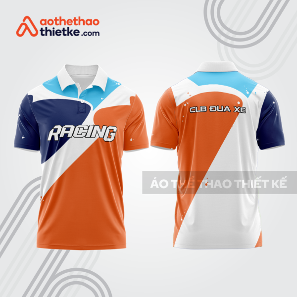 Mẫu thiết kế áo đồng phục polo đội đua xe mô tô & ô tô đẹp mta363