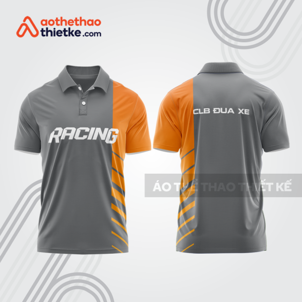 Mẫu thiết kế áo đồng phục polo đội đua xe mô tô & ô tô đẹp mta364