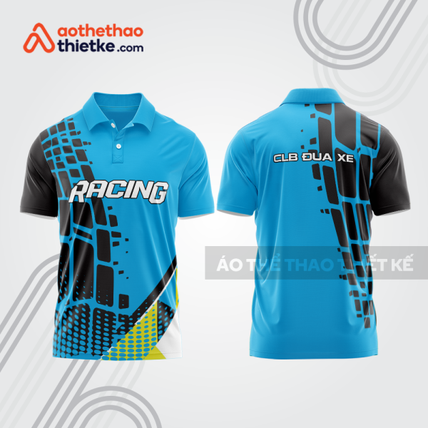 Mẫu thiết kế áo đồng phục polo đội đua xe mô tô & ô tô đẹp mta367
