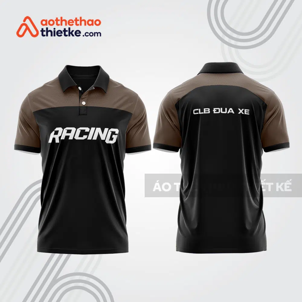Mẫu thiết kế áo đồng phục polo đội đua xe mô tô & ô tô đẹp mta370