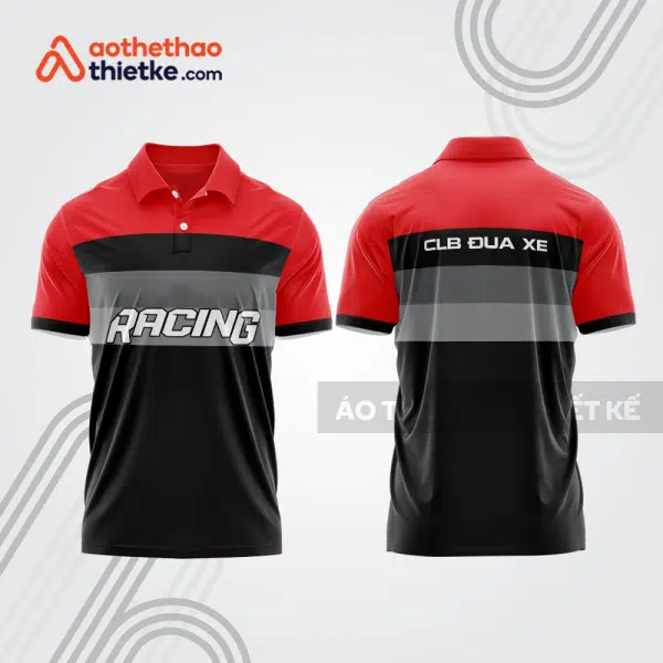 Mẫu thiết kế áo đồng phục polo đội đua xe mô tô & ô tô đẹp mta371