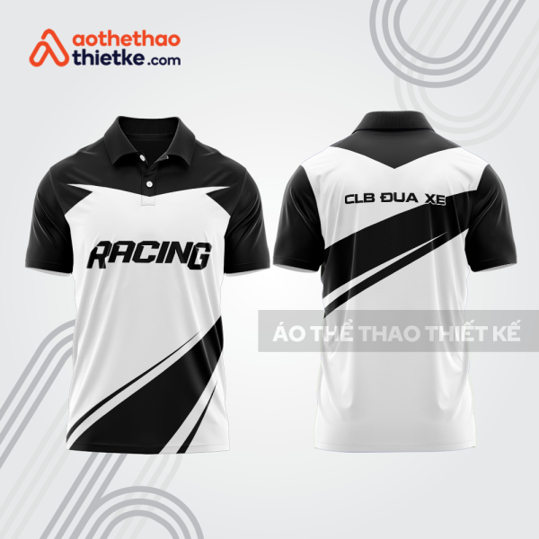 Mẫu thiết kế áo đồng phục polo đội đua xe mô tô & ô tô đẹp mta372