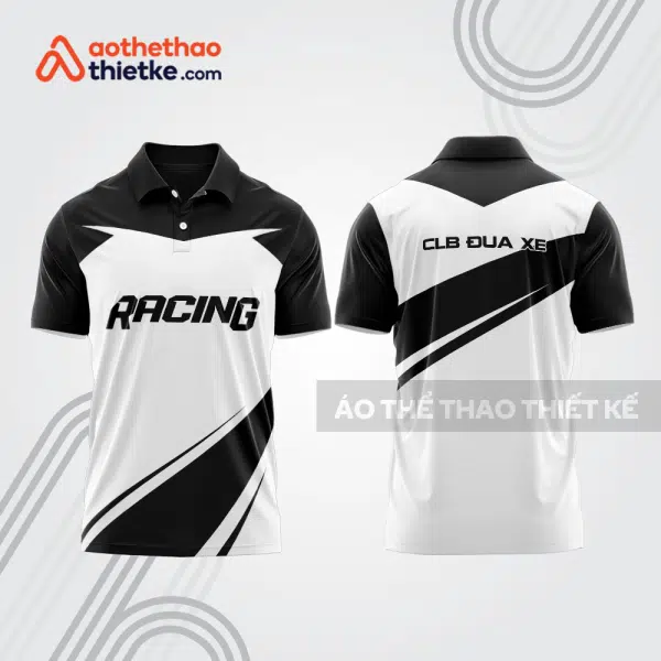 Mẫu thiết kế áo đồng phục polo đội đua xe mô tô & ô tô đẹp mta372