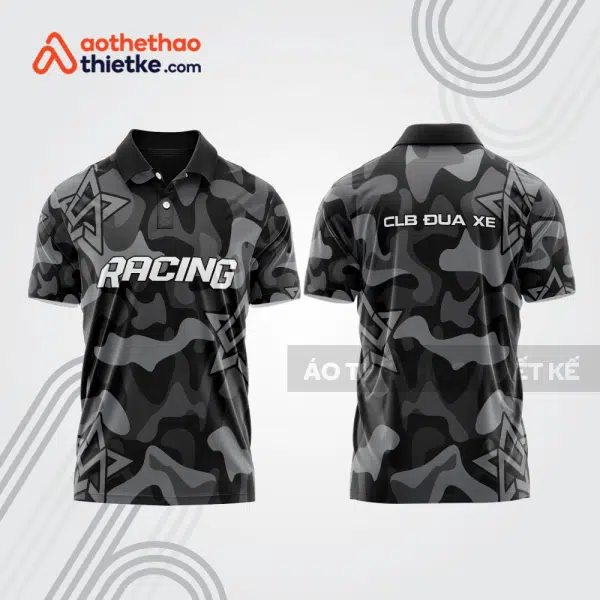 Mẫu thiết kế áo đồng phục polo đội đua xe mô tô & ô tô đẹp mta375
