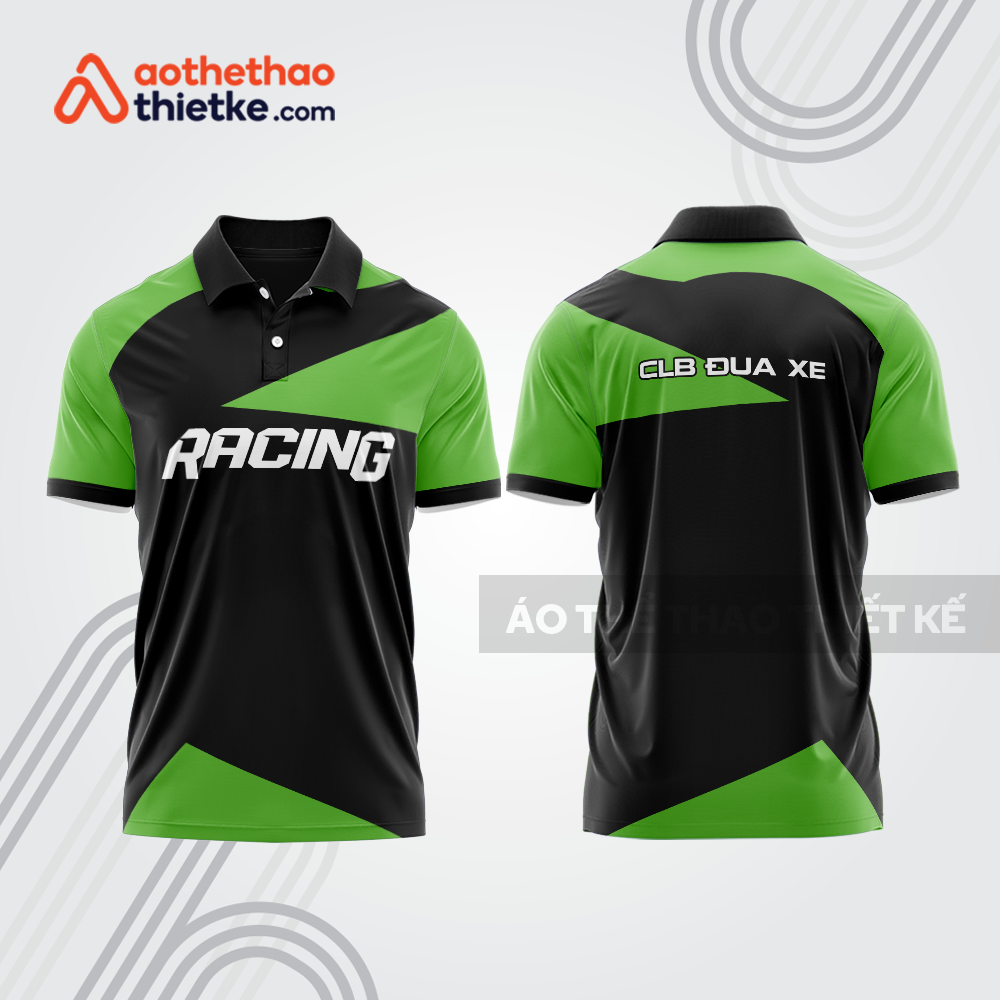 Mẫu thiết kế áo đồng phục polo đội đua xe mô tô & ô tô đẹp mta376