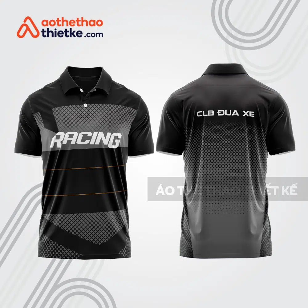 Mẫu thiết kế áo đồng phục polo đội đua xe mô tô & ô tô đẹp mta379