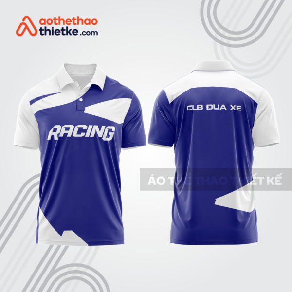Mẫu thiết kế áo đồng phục polo đội đua xe mô tô & ô tô đẹp mta381