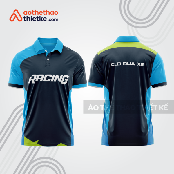 Mẫu thiết kế áo đồng phục polo đội đua xe mô tô & ô tô đẹp mta382