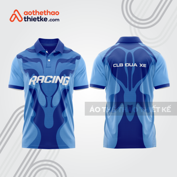 Mẫu thiết kế áo đồng phục polo đội đua xe mô tô & ô tô đẹp mta383