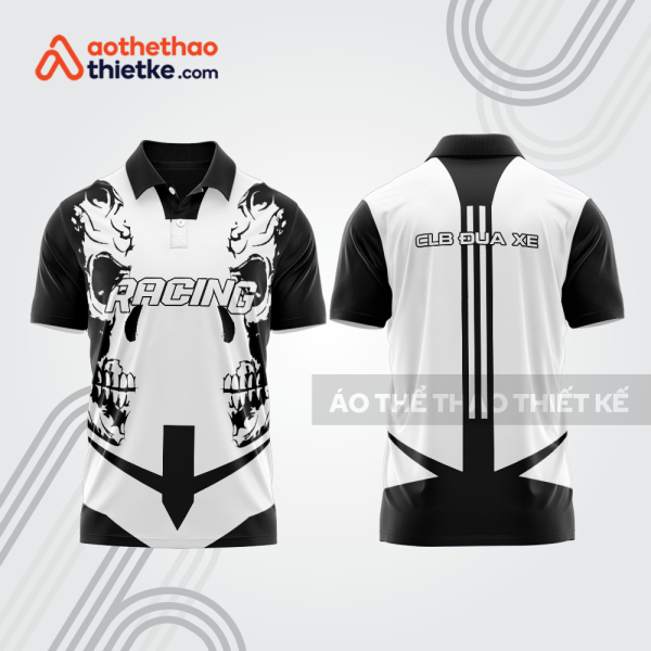 Mẫu thiết kế áo đồng phục polo đội đua xe mô tô & ô tô đẹp mta384