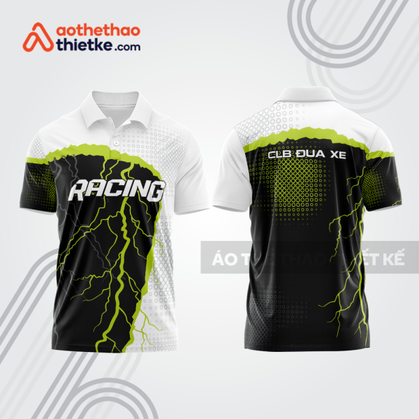 Mẫu thiết kế áo đồng phục polo đội đua xe mô tô & ô tô đẹp mta386