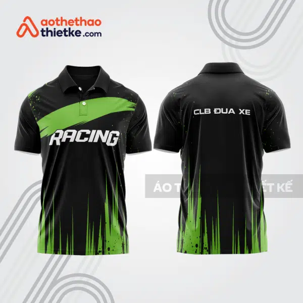 Mẫu thiết kế áo đồng phục polo đội đua xe mô tô & ô tô đẹp mta387