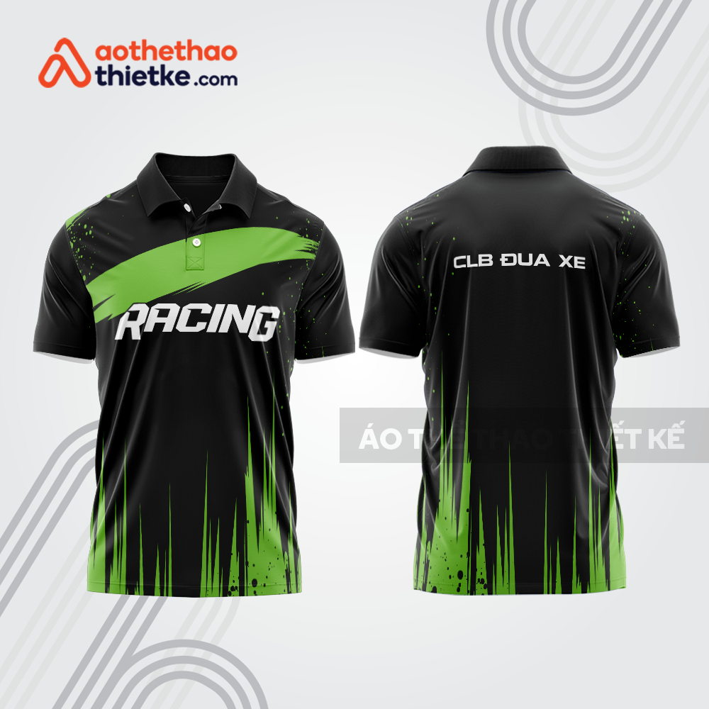 Mẫu thiết kế áo đồng phục polo đội đua xe mô tô & ô tô đẹp mta387