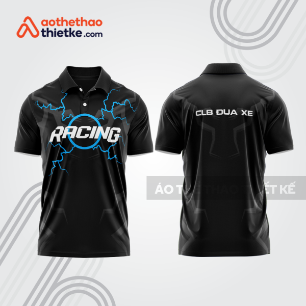 Mẫu thiết kế áo đồng phục polo đội đua xe mô tô & ô tô đẹp mta389