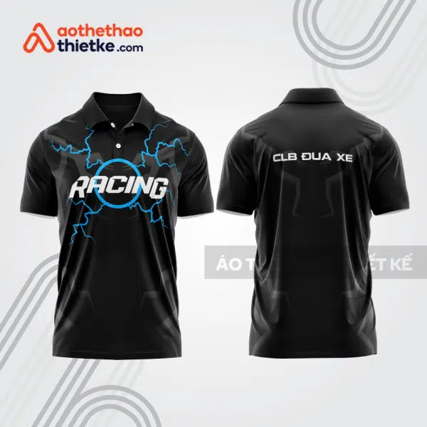 Mẫu thiết kế áo đồng phục polo đội đua xe mô tô & ô tô đẹp mta389