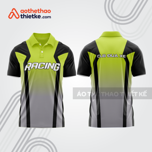 Mẫu thiết kế áo đồng phục polo đội đua xe mô tô & ô tô đẹp mta390