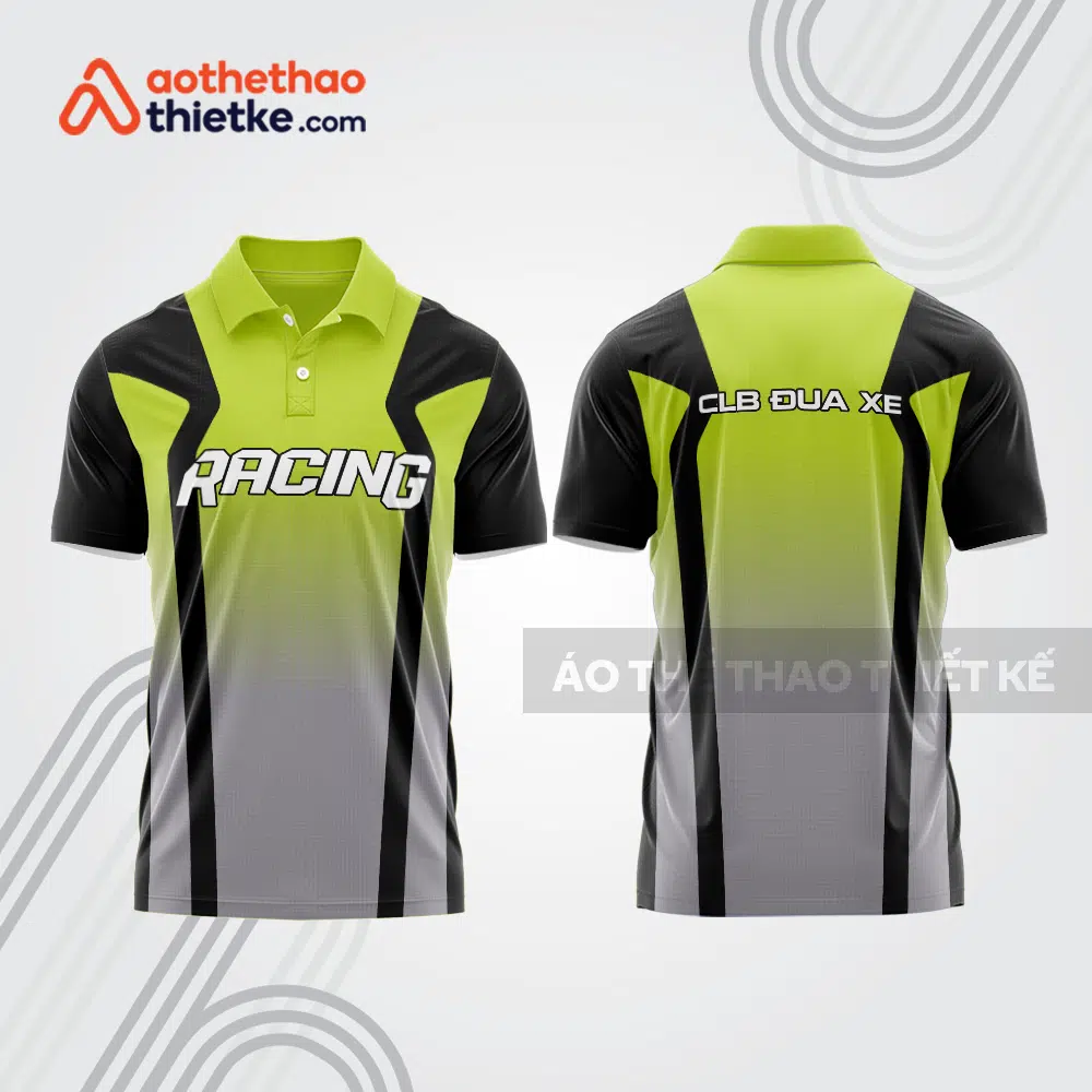 Mẫu thiết kế áo đồng phục polo đội đua xe mô tô & ô tô đẹp mta390