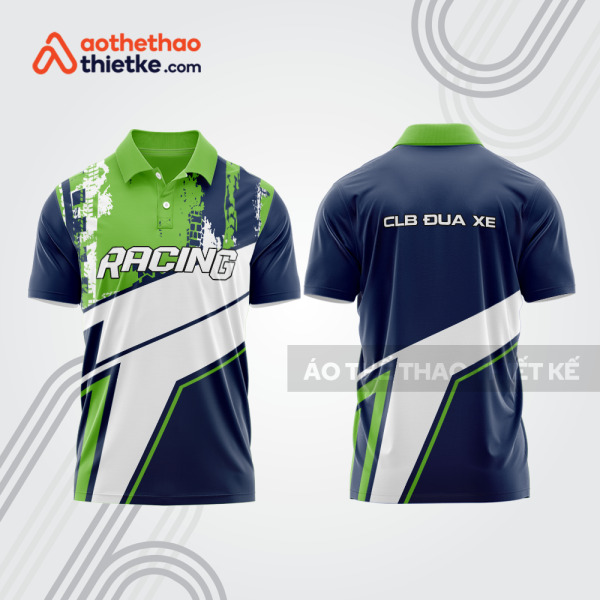 Mẫu thiết kế áo đồng phục polo đội đua xe mô tô & ô tô đẹp mta394