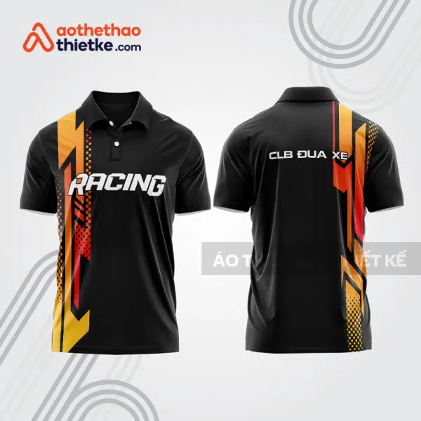 Mẫu thiết kế áo đồng phục polo đội đua xe mô tô & ô tô đẹp mta396