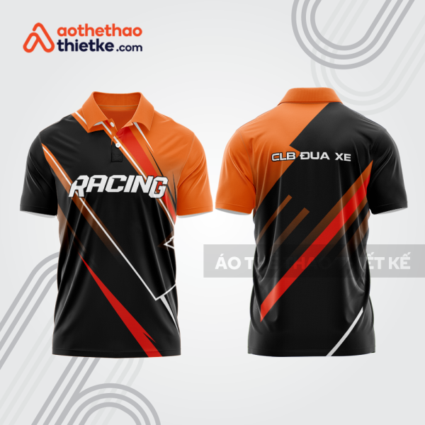 Mẫu thiết kế áo đồng phục polo đội đua xe mô tô & ô tô đẹp mta397