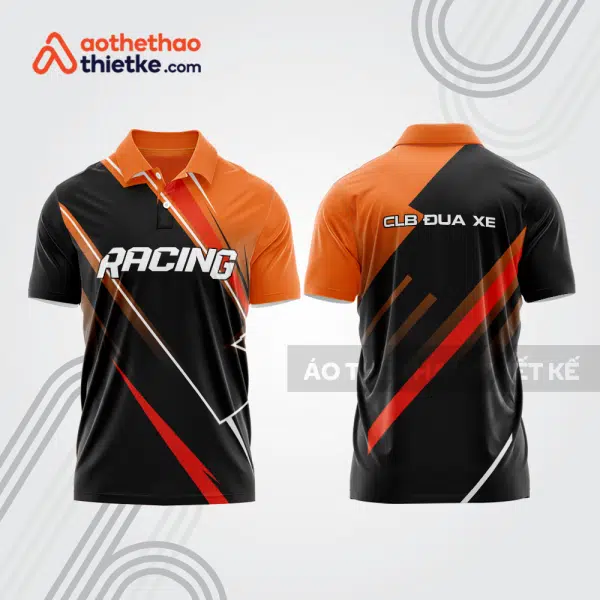 Mẫu thiết kế áo đồng phục polo đội đua xe mô tô & ô tô đẹp mta397