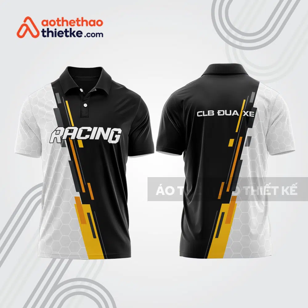 Mẫu thiết kế áo đồng phục polo đội đua xe mô tô & ô tô đẹp mta400