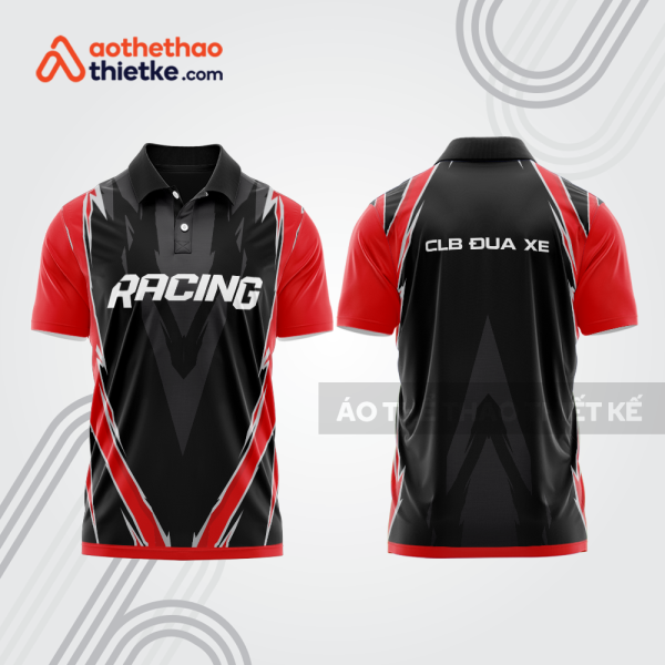 Mẫu thiết kế áo đồng phục polo đội đua xe mô tô & ô tô đẹp mta402