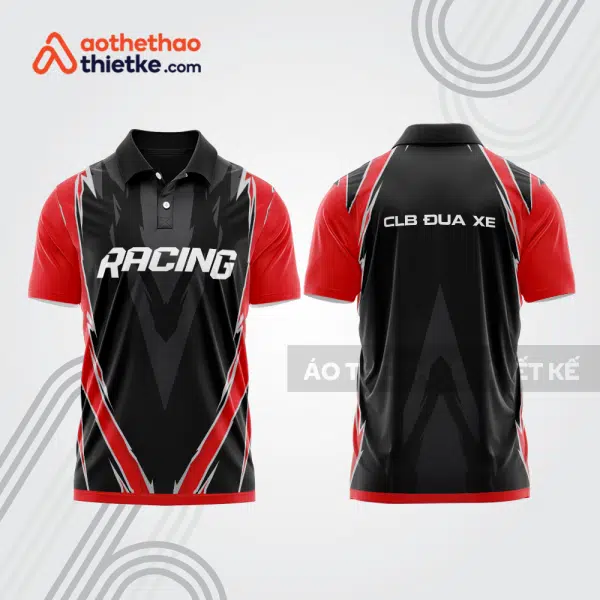 Mẫu thiết kế áo đồng phục polo đội đua xe mô tô & ô tô đẹp mta402