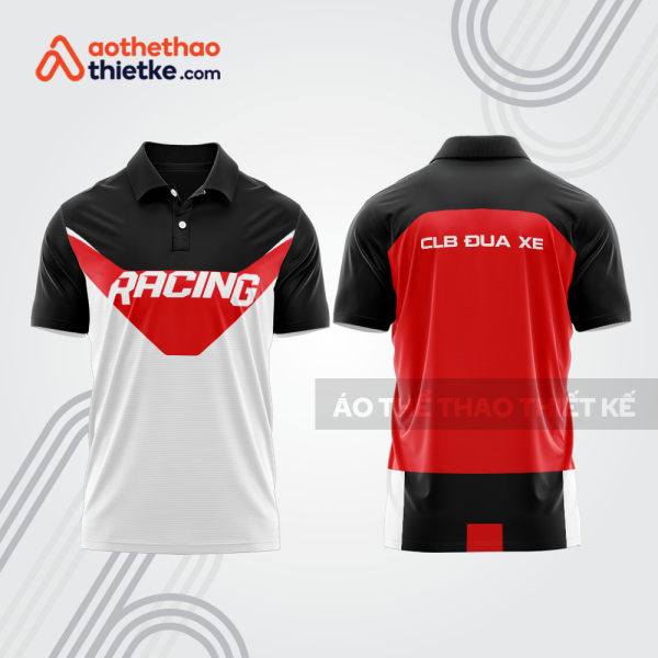 Mẫu thiết kế áo đồng phục polo đội đua xe mô tô & ô tô đẹp mta403