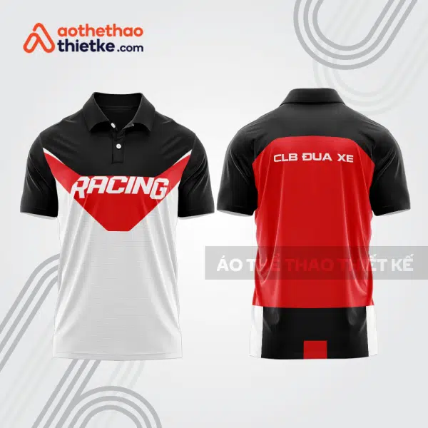Mẫu thiết kế áo đồng phục polo đội đua xe mô tô & ô tô đẹp mta403
